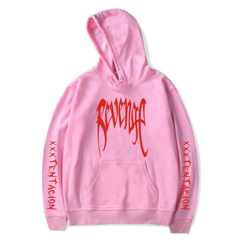 Pink discount xxxtentacion hoodie