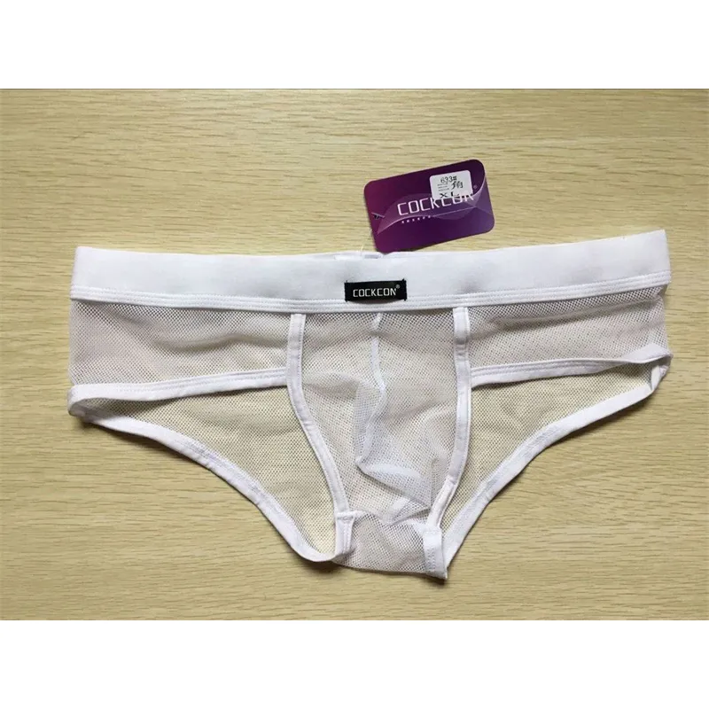 Mens Sexy Fishnet Mesh Briefs, Nylon See Through Panties, Gay Underwear  From Tielian, $25.79