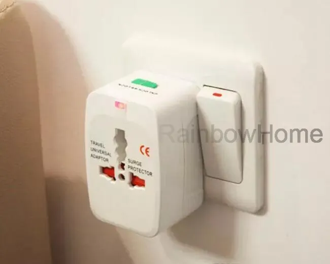 Wszystko w jednym uniwersalnym Międzynarodowym Travel Plug Adapter Adapter AC Ścienny Transformator Z AU US UK Wielofunkcyjne Gniazdo wielofunkcyjne Przenośne