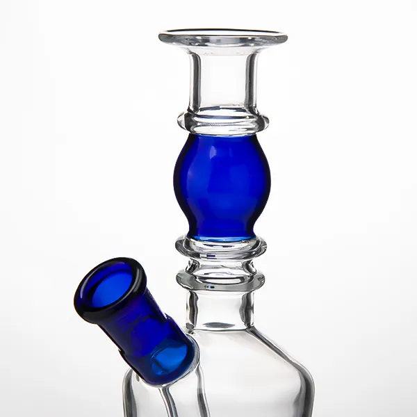 New Mini Banger Hanger Glass Bongs Smoking Accessories Original Oil Rig Dabs Bong 14mm female Joint Beaker Water Pipes Dab Rigs