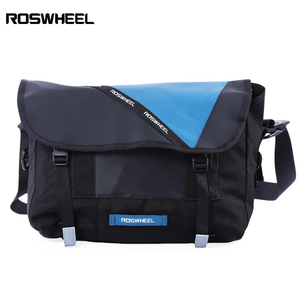 Roswheel Retro Leisure Sac de vélo réfléchissant à une épaule Messenger Pack En fibre de polyester, résistant et résistant à l'usure