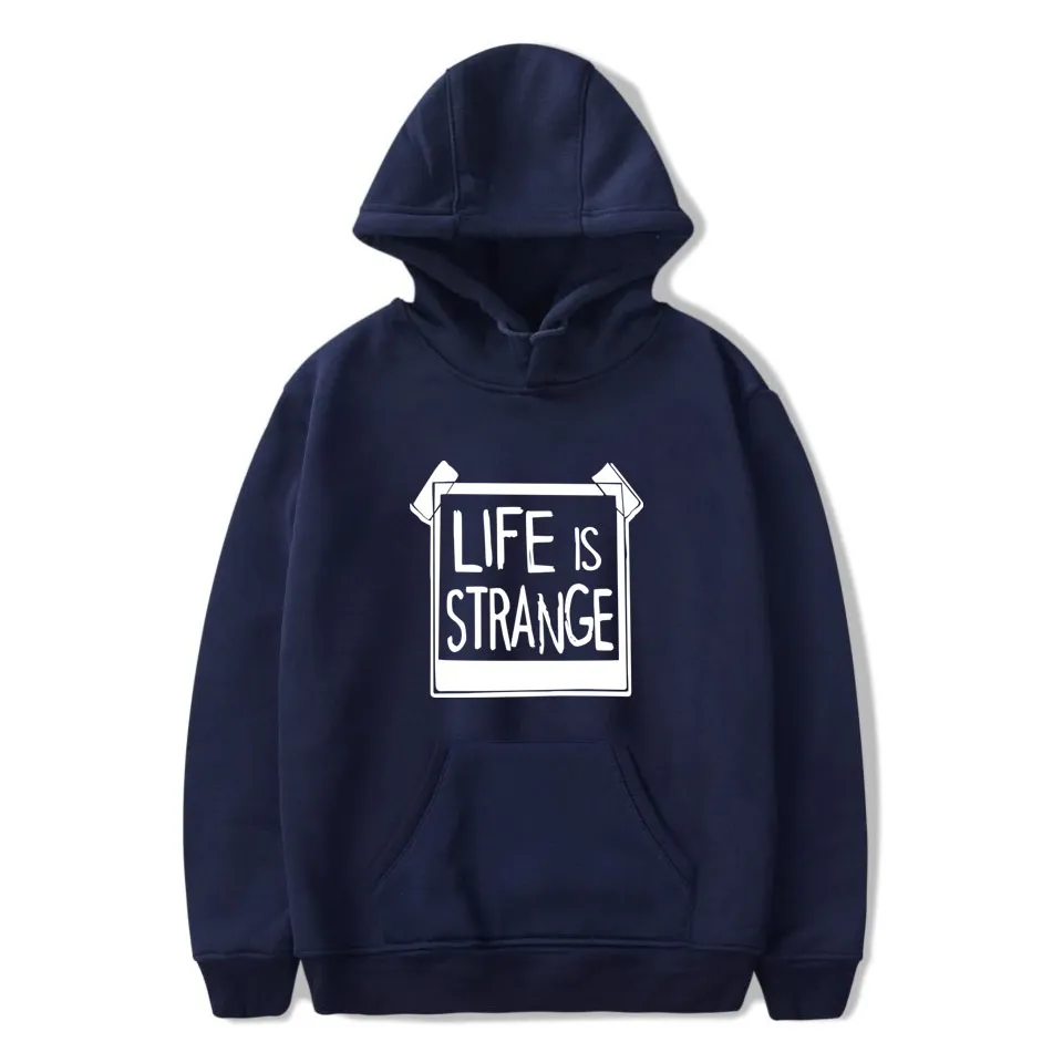 Game Life is Strange Sweat à capuche avec chapeau Hommes Femmes Whatif Print Funny Winter Life is Strange Caulfield Pullover