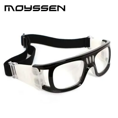 MOYSSEN MEN'S OUTRE Basket Glasögon Gym Ögon Skyddande Sport Goggle Myopia Prescription Glasögon med hårt fall