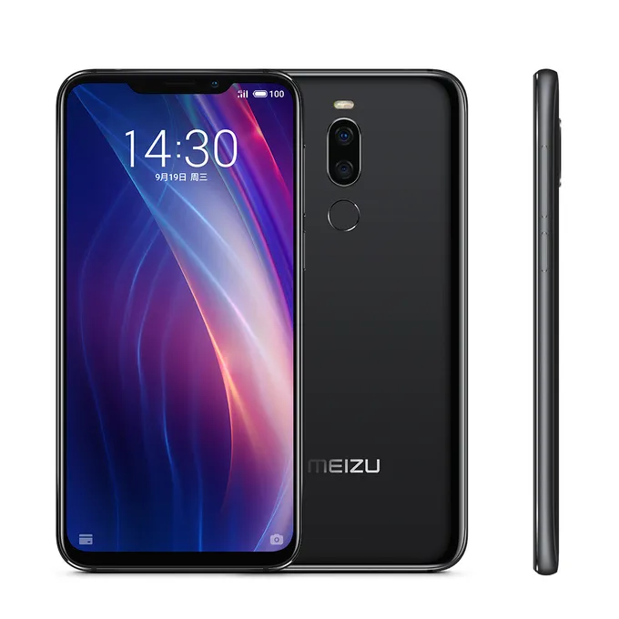 الأصلي MEIZU X8 MZ X8 6GB RAM 64GB / 128GB ROM 4G LTE الهاتف المحمول أنف العجل 855 الثماني النواة الروبوت 6.2 "كامل الشاشة 20MP معرف الهاتف الخليوي