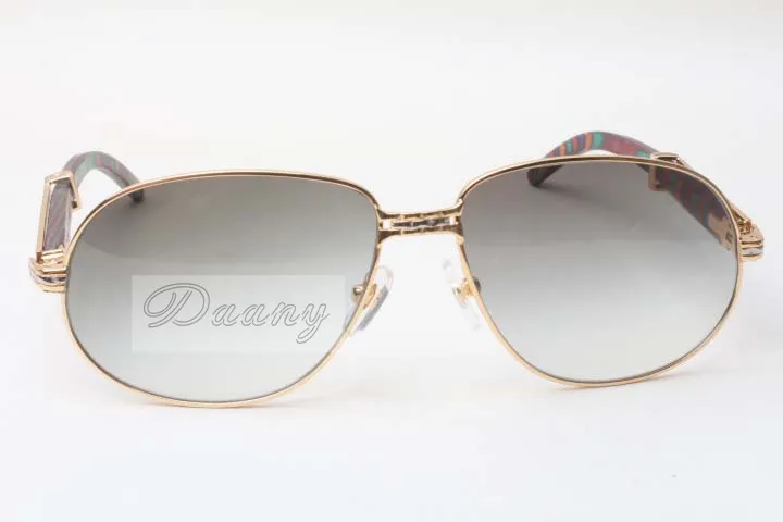 Manufacturers selling fashion leisure men and women natural color peacock leg Sunglasses 566 very beautiful sunglasses size 6117274687