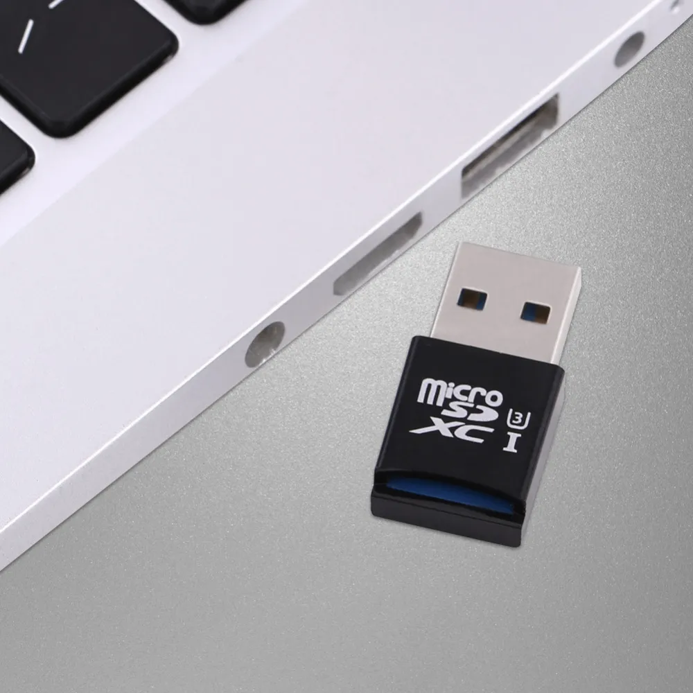 For Windows Mac Super Speed MINI 5Gbps USB 3.0 Micro SD/SDXC TF Card Reader Adapter