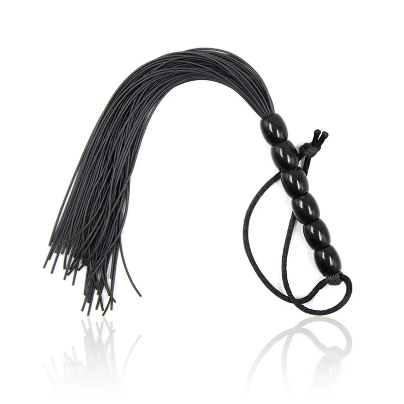 Petit Silicone Sex Whip Flogger Fétiche Bdsm Sex Toy Pour Couples Femmes Fessée Paddle Jeux Adultes Bondage Contraintes Produit de Sexe