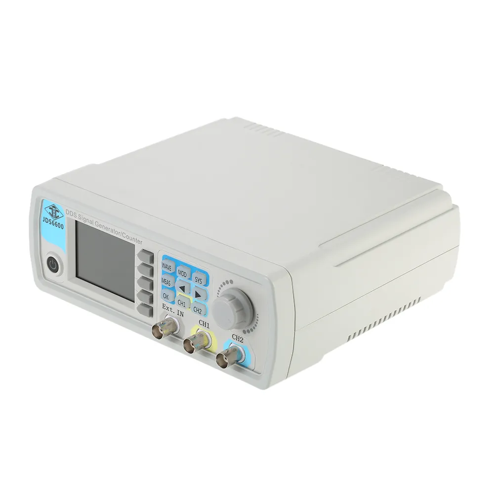 Freeshipping Hochpräziser digitaler DDS-Zweikanal-Funktionswellenform-Impulssignalgenerator 1 Hz-100 MHz Frequenzmesser 200 MSa/s 30 MHz