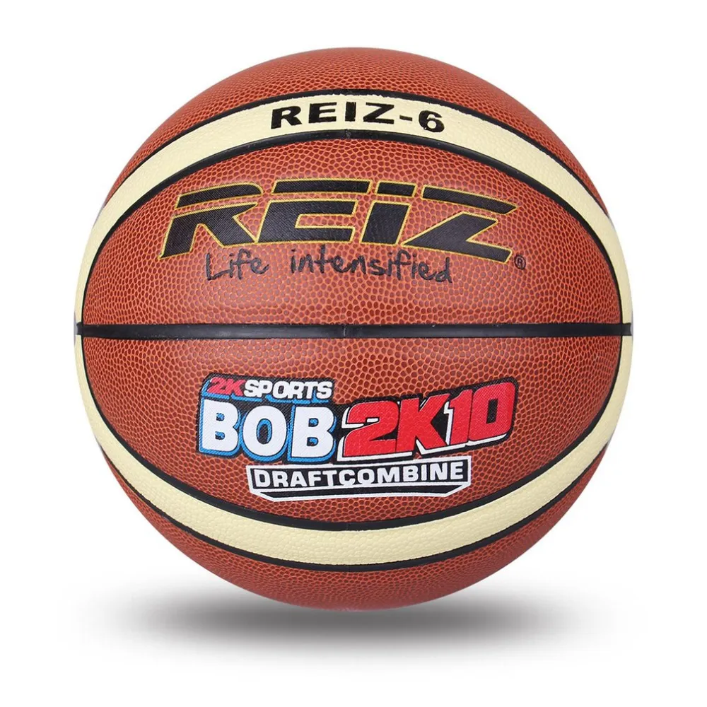 Tamanho de alta qualidade 6 bolas de basquete de couro ao ar livre indoor masculino treinamento cesta bola basquete novo estilo