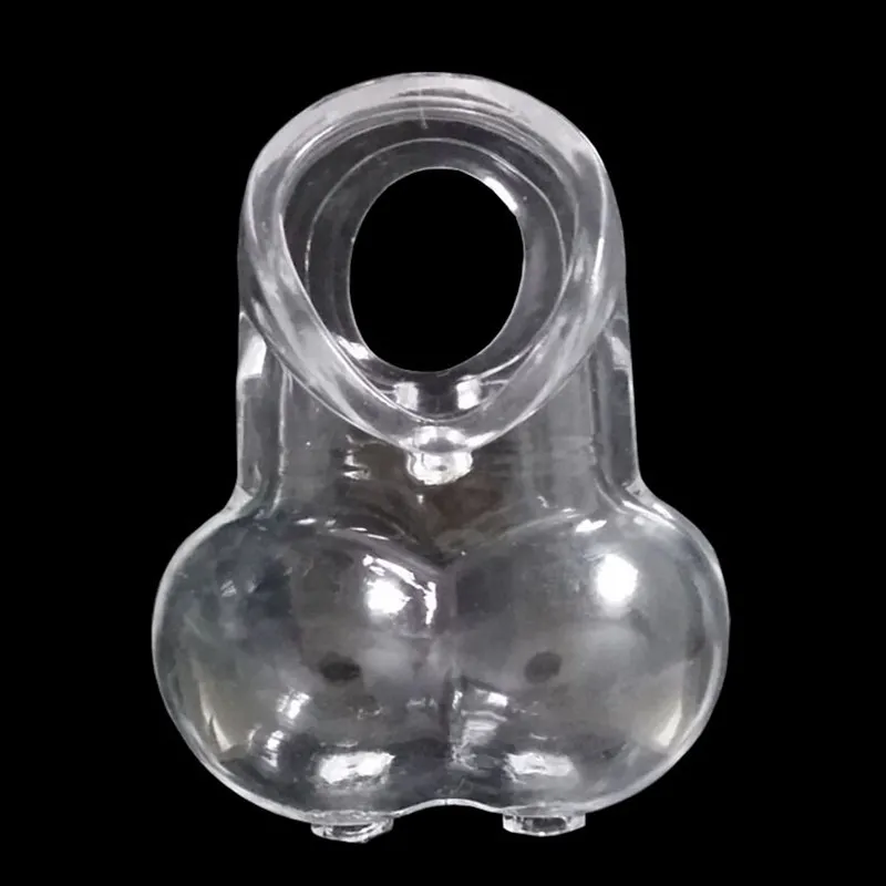 Frete grátis !!! Masculino Caga de gabinete do pênis Rings Scrotum Bondage Slave Device em Jogos Adultos Fetiche Eróticos Sex Toys para MEN2478842