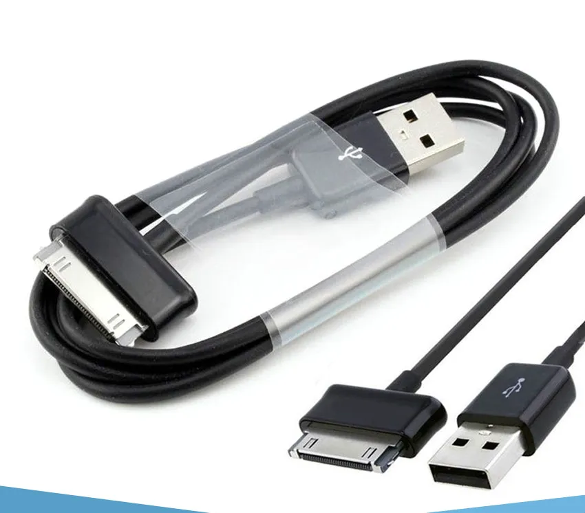 1M 2M 3M USB Data Charger Cable Adapter Cabo Kabel voor Samsung Galaxy Tab 2 3 Tablet 10.1 7.0 P1000 P1010 P7300 P7310 P7500 P7510