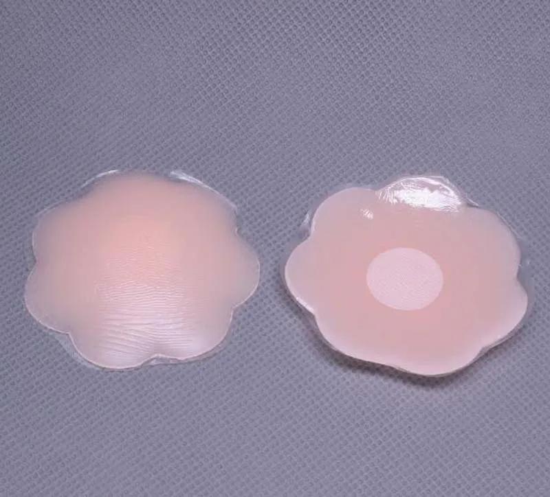 6.5cm Silicone Nipple Cover Round/Heart/Flower Shape Reusable Silicone