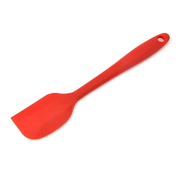 Yeni Silikon Spatula Krem / Tereyağı Kazıyıcı Pişirme Pişirme için Yapışmaz Kauçuk Kek Spatula Isıya Dayanıklı Bulaşık Makinesinde Güvenli fırında Araçları