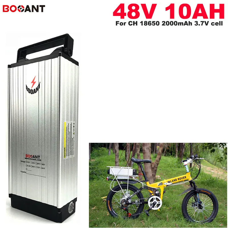 Free Shipping 48v 10Ah E-bike Lithium Battery pack for 18650 cell Electric Bicycle battery 48V for Bafang 350W 600W 800W motor