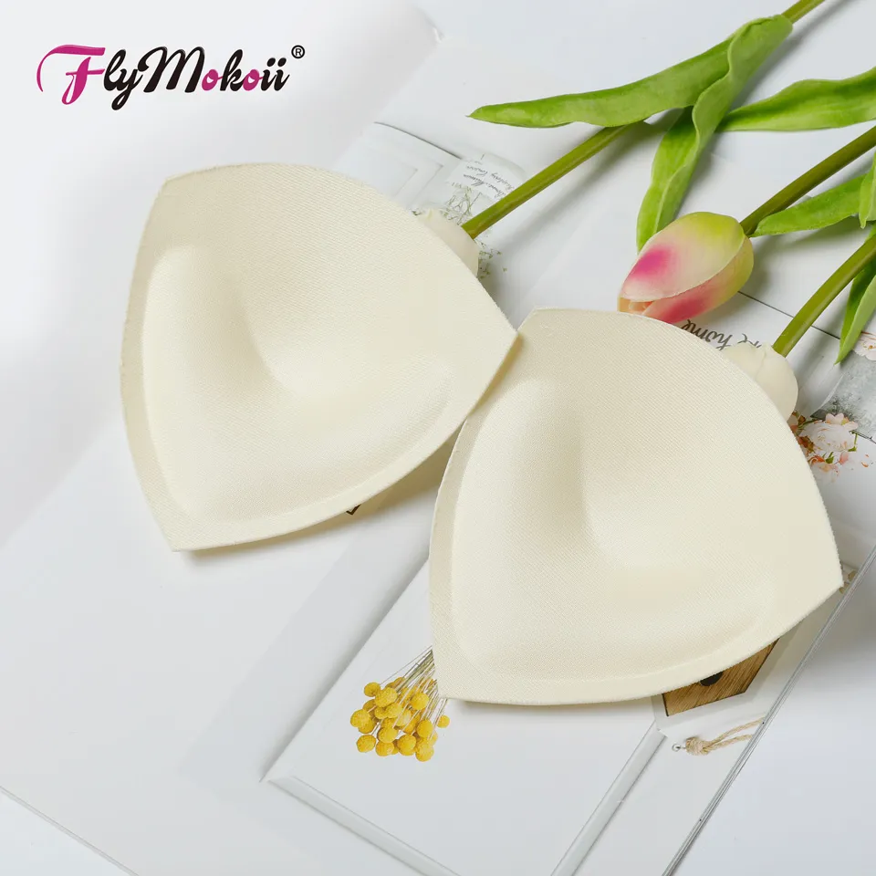 Spong Bra Pads Bikini Chest Cup Push Up Insert Foam Pads for Swimsuit Bra  Pad ©