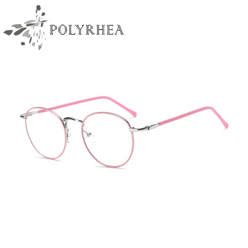 2021 Classic Retro Clear Lens Nerd Frames Glasses Men Women Optical Acetate Prescription Spectacle Square Metal Eyewear Frame