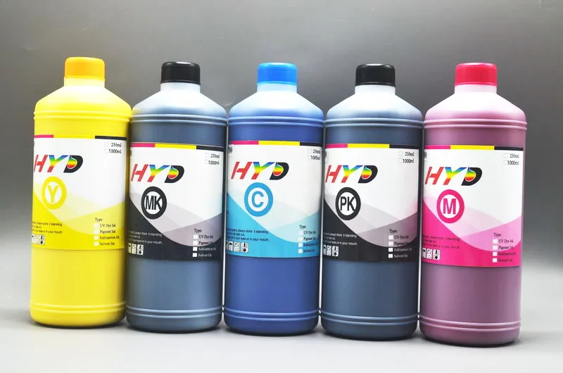 Kit de recarga de tinta de sublimação HYD para EPSON T3070/T5070/T7070/T3270/T5270/T7270 PRÉTRIA.5 LITERS/LOTO