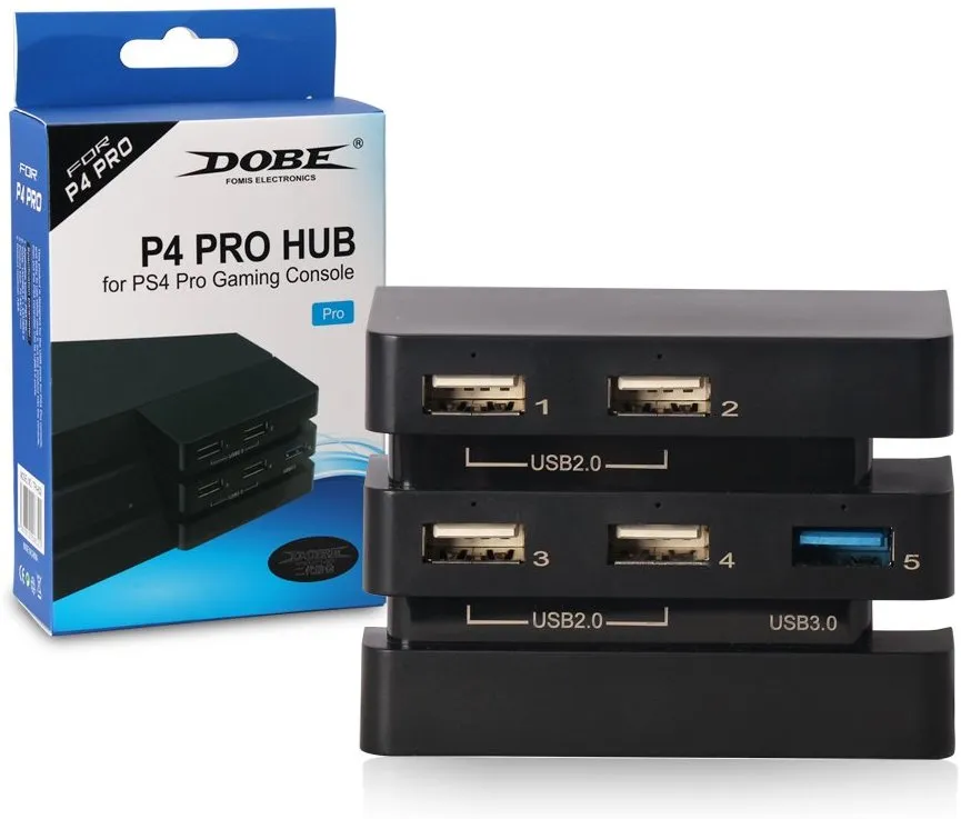Nouveau Pour PS4 Pro Accessoires Play Station 4 Pro Hôte USB Hub 3.0 2.0  Port USB Console De Jeu Étendre Adaptateur USB Pour Playstation 4 Pro Du  6,73 €