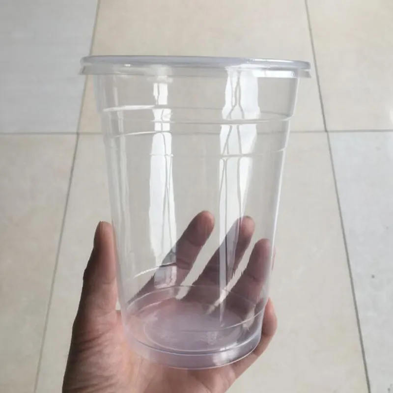 QW8952 34oz Clear Disposable Plastic Cups With Lids ... From Easy_deal,  $0.61 | DHgate.Com