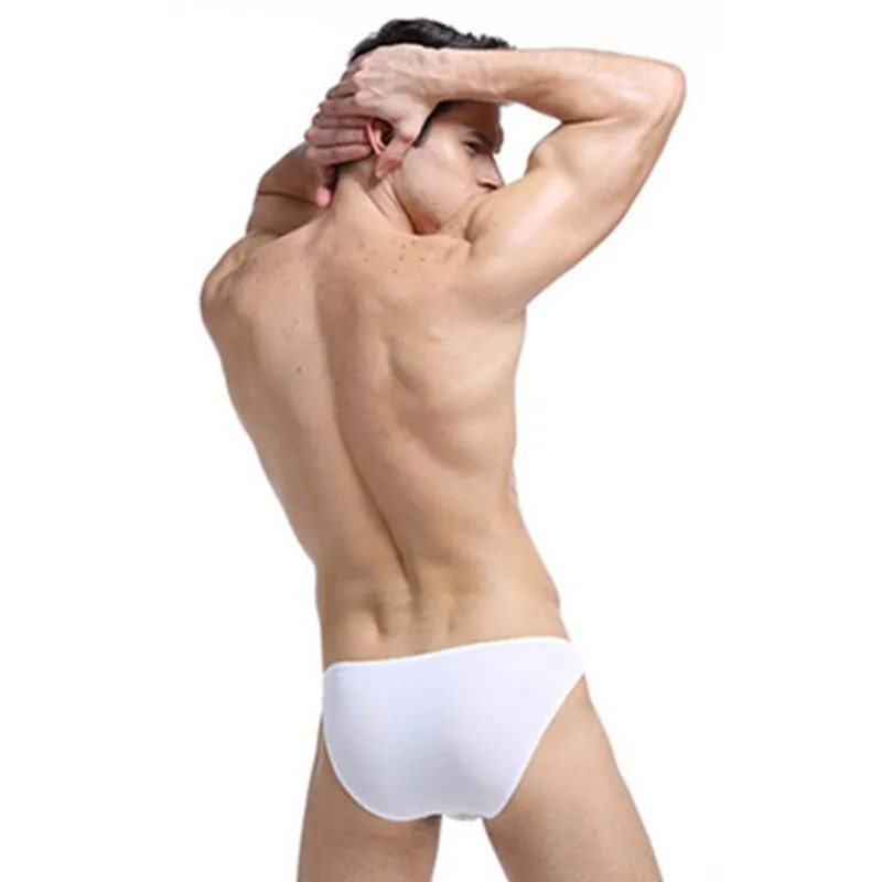 Sexiga Mäns Briefs Is Silk Underbyxor Plus Storlek Man Tränar Sexig Jockstrap Ultra-Tunna Andningsbara Män Underkläder