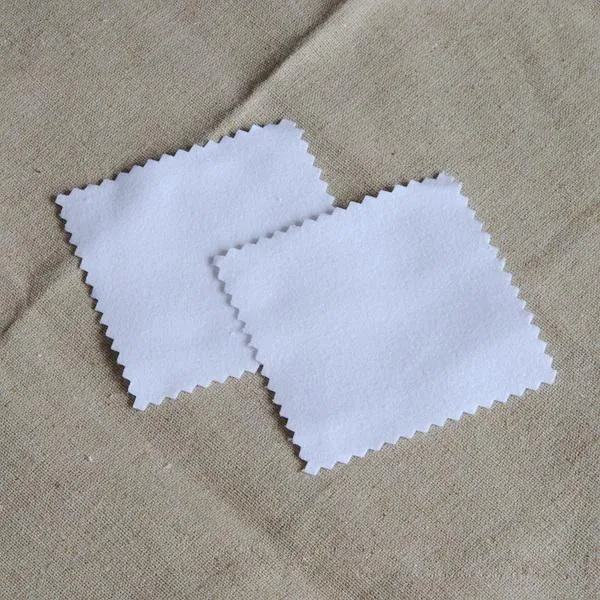 Buckskin Silver Jewelry Cleaning Polishing Cloth Sterling Gold Cleaner 8x8cm Cheapest Double Sides Tool Black White Blue327Q