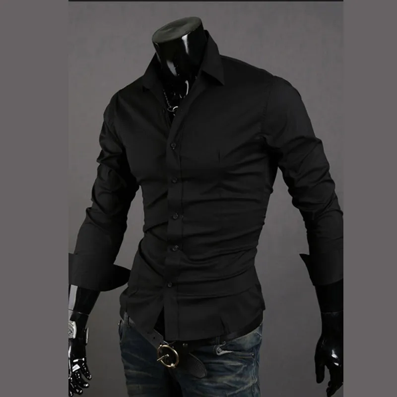 Nuevas Camisas Blancas De Moda 2018 Camisas De Negocios De Moda