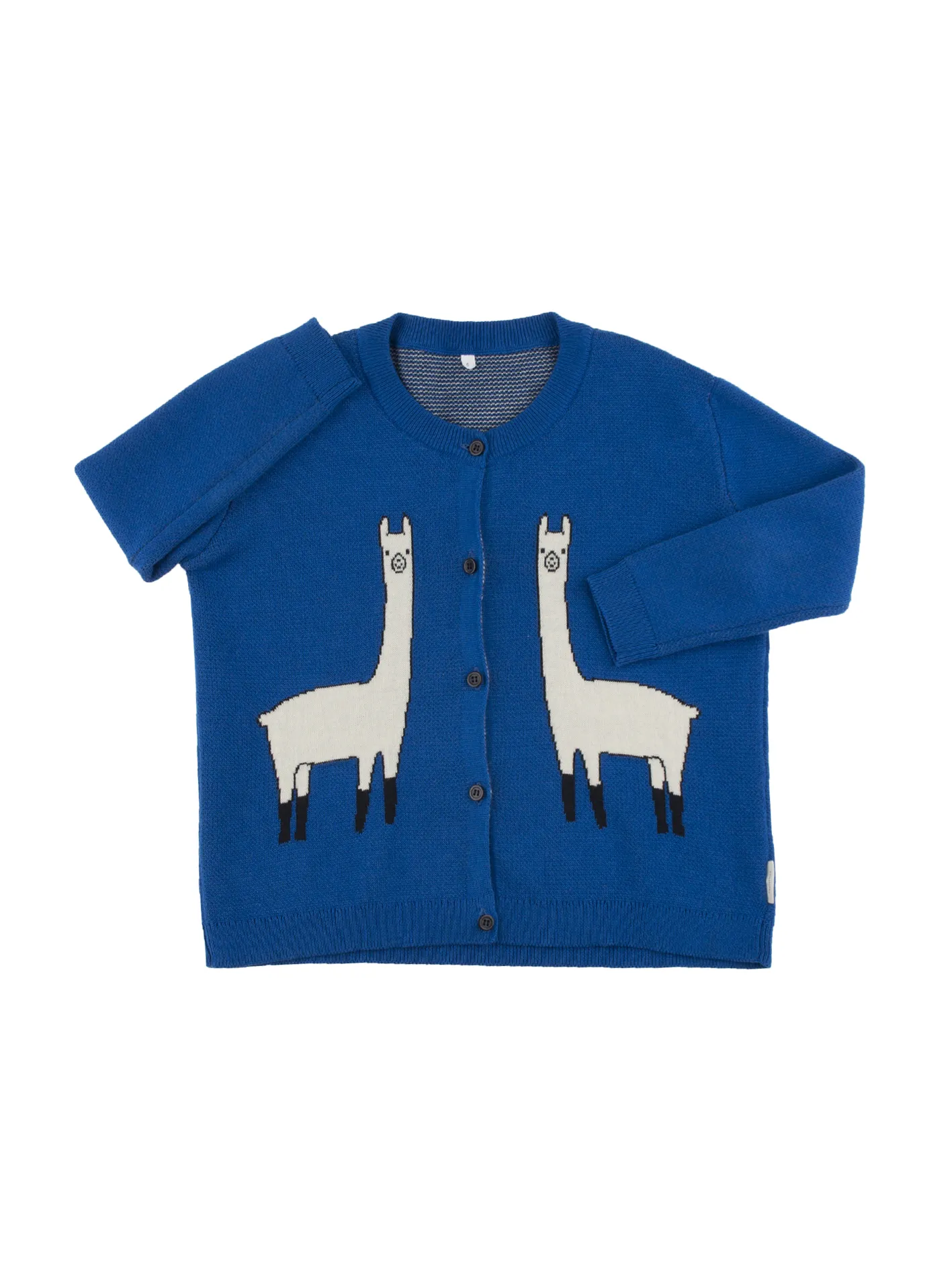 2017 Nieuwe verkopende herfst Girls mode gebreide vestkastje trui jas jassen kinderen alpaca printing kleine katoenen kinderen39s doekje 4966642