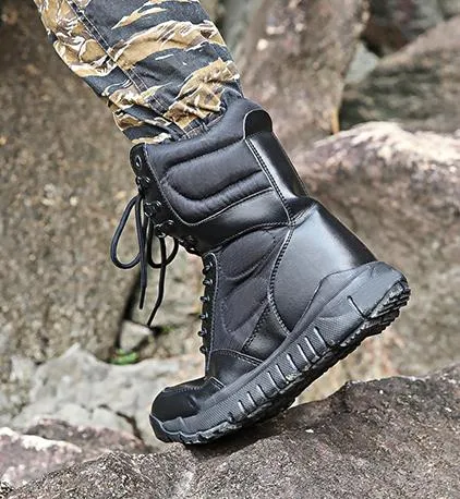 Big size 36-44 Men Combat Boots Shoes Male Tactics Boots Desert Shoes Camouflage Military Tactical Boots209b