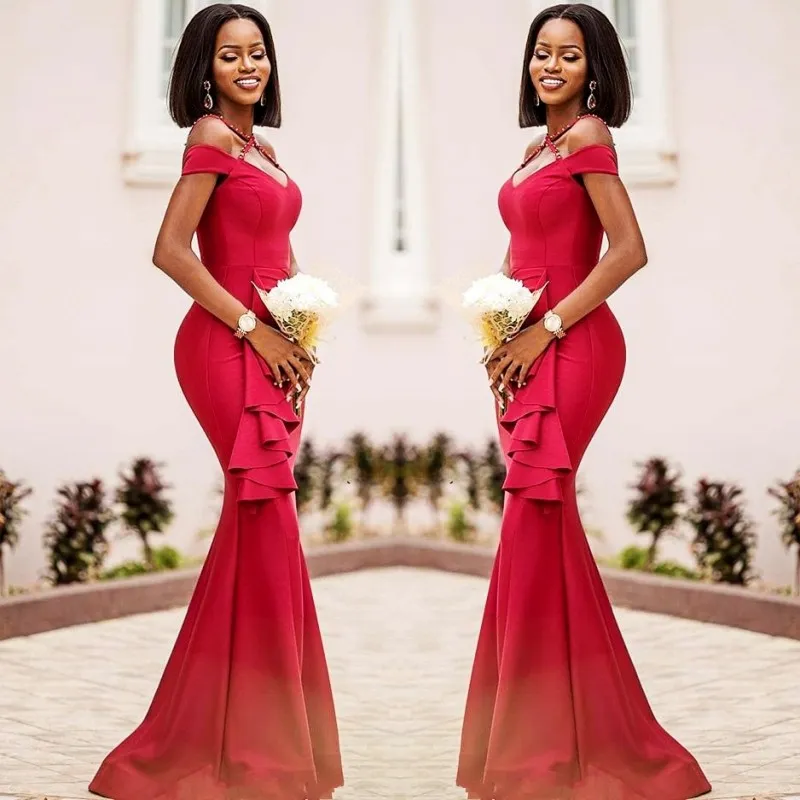 African bridesmaid dresses 2018 hot sale