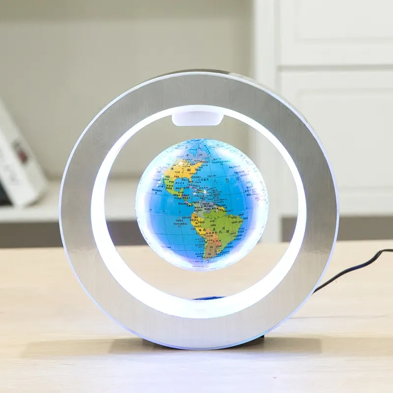 Globe Terrestre Magnétique Globe Flottant Magnétique LED