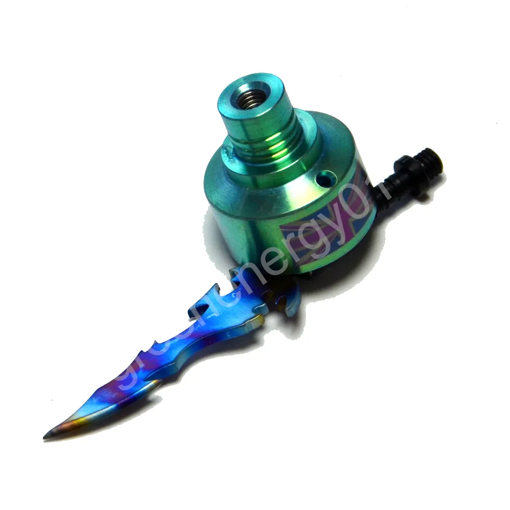 Titanyum Tırnak Dabber Balmumu Dab Oyma Aracı Titanyum Kılıç Tipi Titanyum Dabber İşaretli 14mm 18mm Karbonhidrat CAP2842783