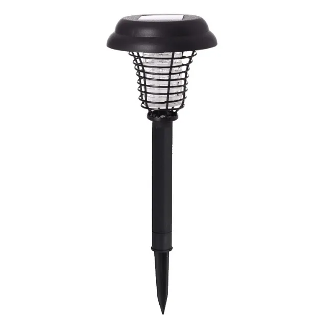 Solar Powered LED Light Pest Bug Zapper Insect Mosquito Killer Lamp Garden LED Light Prato Lampada da campeggio