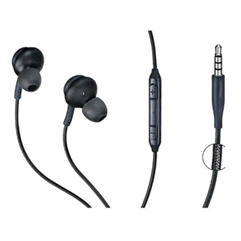 Für Samsung Galaxy S8 S8 Plus In Ear Wired Headset Stereo Sound Ohrhörer Lautstärkeregler für S6 S7 Note 8 Kopfhörer ohne Logo