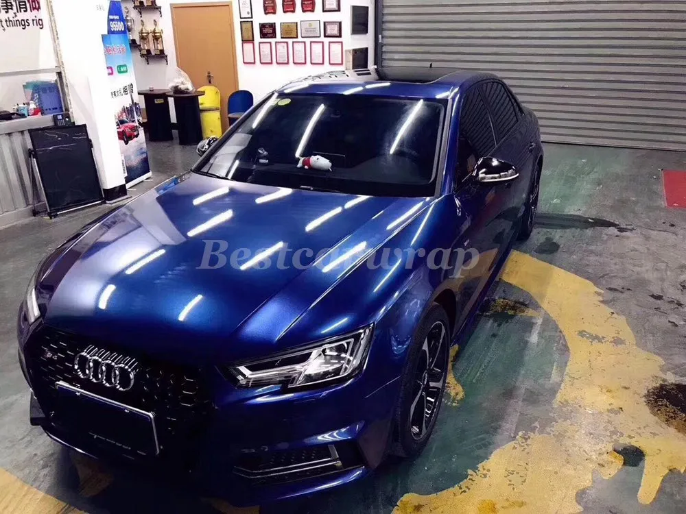 Metallic blue car discount
