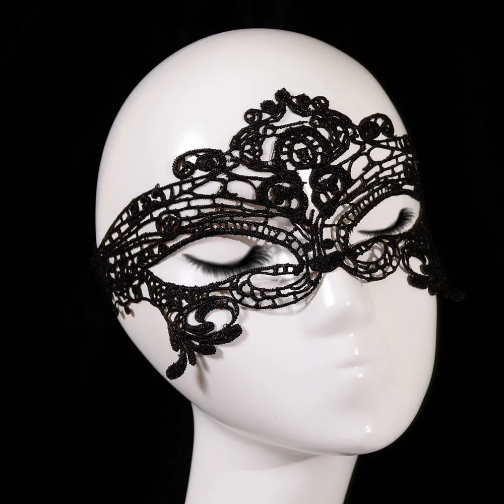 Sexy Lace Mask Party Mask for Ladies Fashion Queen Half face Masquerade Mask For Party Night Club