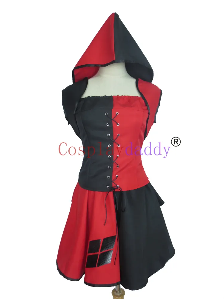 Costume Cosplay Di Batman Arkham Harley Quinn Donna Adulta Da 44