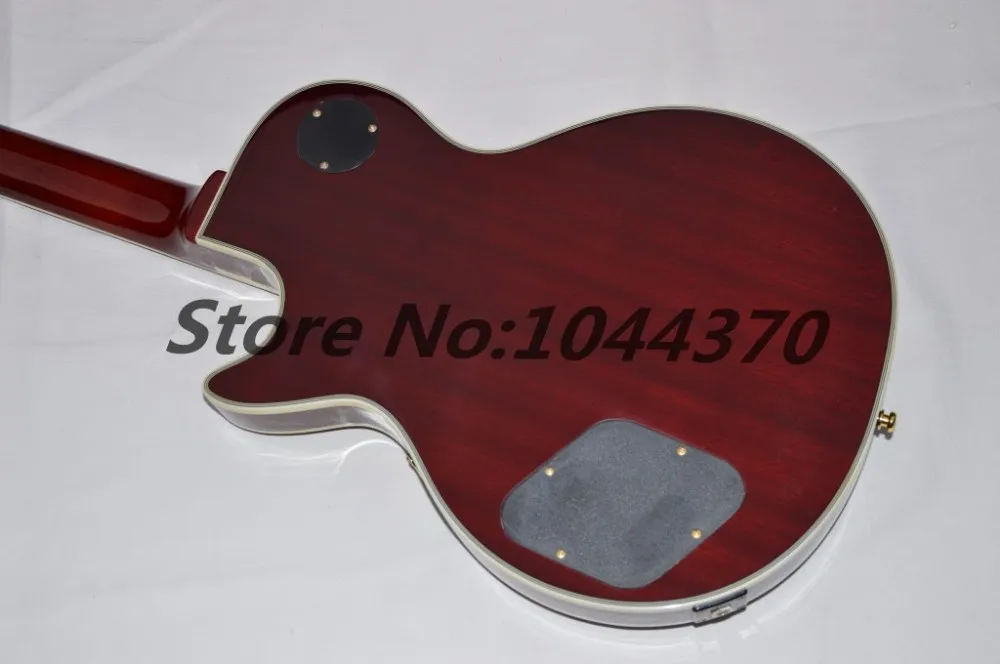 beste Gitarre Custom Shop Custom G LES CUSTOM Wine Red E-Gitarre