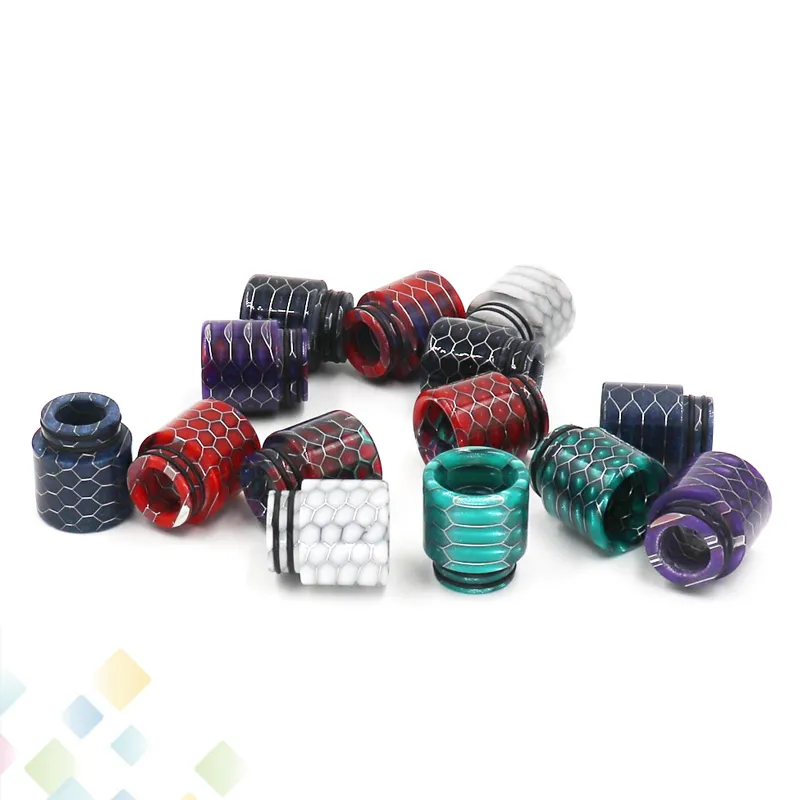 Snake Skin Vorm Epoxyhars TFV8 Drip Tip 810 Drip Tips fit TFV8 Grote Baby TFV12 Prins 810 Roken accessoires