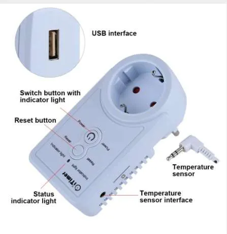 SMS Control GSM Socket Smart Power Enchufe Socket Interruptor De Pared Interruptor De Pared Con Sensor De Temperatura Control Temperatura Inteligente € | DHgate