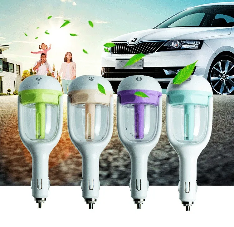 Car Auto Humidifier Air Purifier Freshener Auto Diffuser Sprayer Add Water Auto Mist Moaker Fogger Steam Car Styling