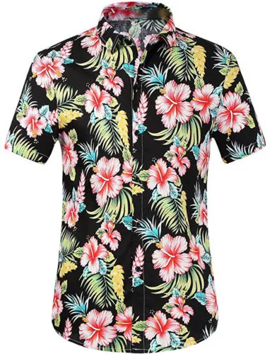 Camisas manga corta hombre 2018 deals