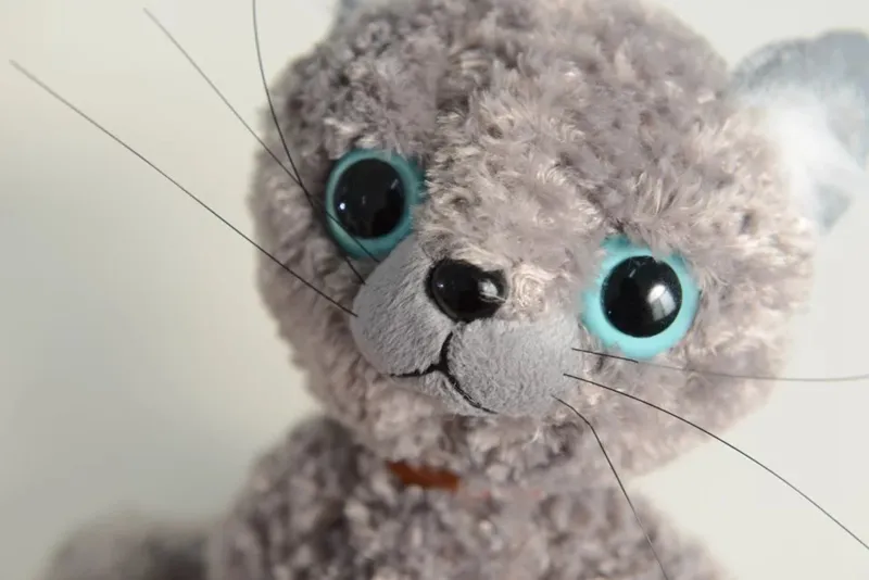 어린이 LA067에 대한 40CM 귀여운 부드러운 플러시 만화 고양이 장난감 인형 일본 스크래치 키티 Peluche 샤프 발 크리 에이 티브 생일 선물