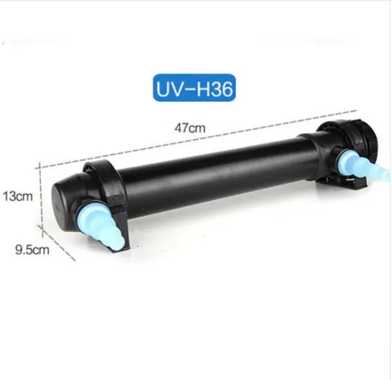 Lumière UV de Stérilisateur Submersible d'Aquarium-Lampe Germicide de  Bassin de Poissons (220V 18W)