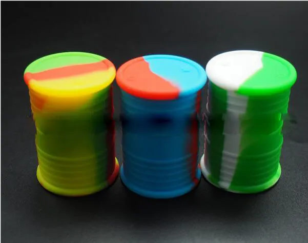 High Quality Nonstick Wax Containers Silicone Box 11ML Container Food Grade Jars Dab Tool Storage Jar Oil Holder FDA Approved