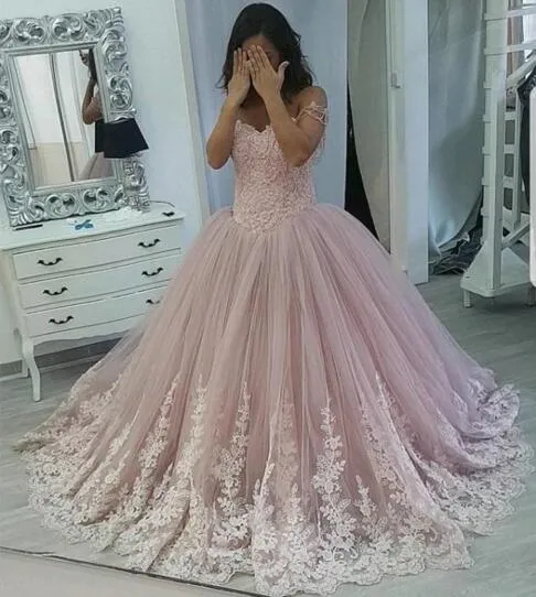 Blush pink prom dresses 2019 deals