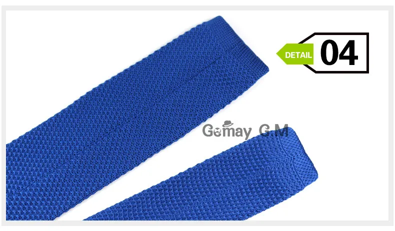 Gestrickte Krawatte Flat-End-Krawatten 20 Farben 145 * 5cm Männer Narrow Neck Ties sticken Krawatte für Herren Business-Krawatte Weihnachtsgeschenk