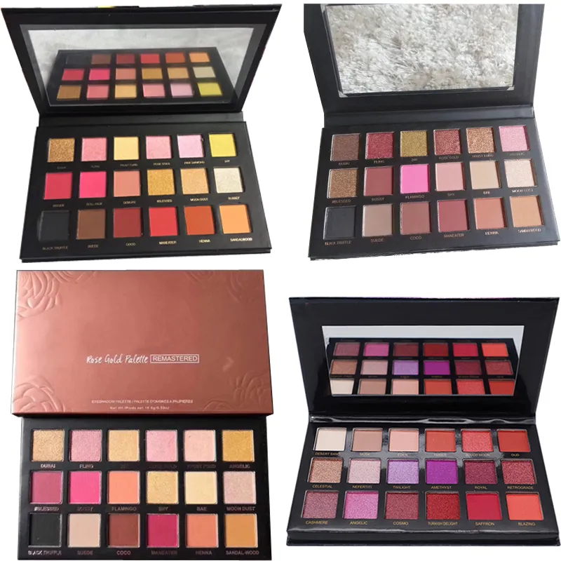 Nieuwe make -up 32colors oogschaduwpalet Matte glans oogpoeder palet