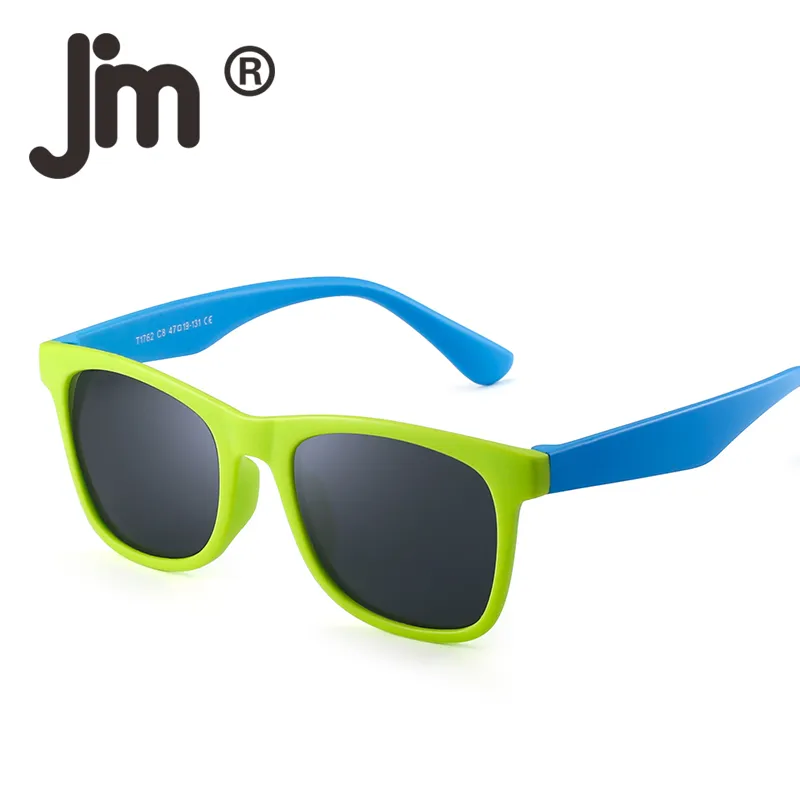 JM Polarisiert Kinder Sonnenbrille Gummi Jungs Mädchen Kids Flexibel Brille Alter 3-12