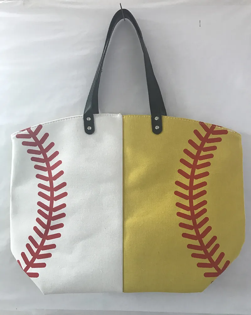 2018 Canvas-Tasche, Baseball-Tragetasche, Sporttaschen, lässige Softball-Tasche, Fußball, Fußball, Basketball, Baumwoll-Canvas-Tragetasche