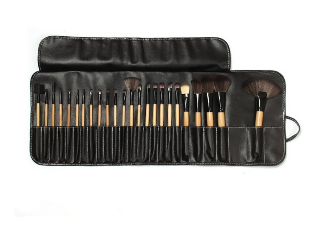 Professional Makeup Brush Set Tools Make-up Toiletry Kit Wool Brand Make Up Brush Set Case Cosmetic Brush 